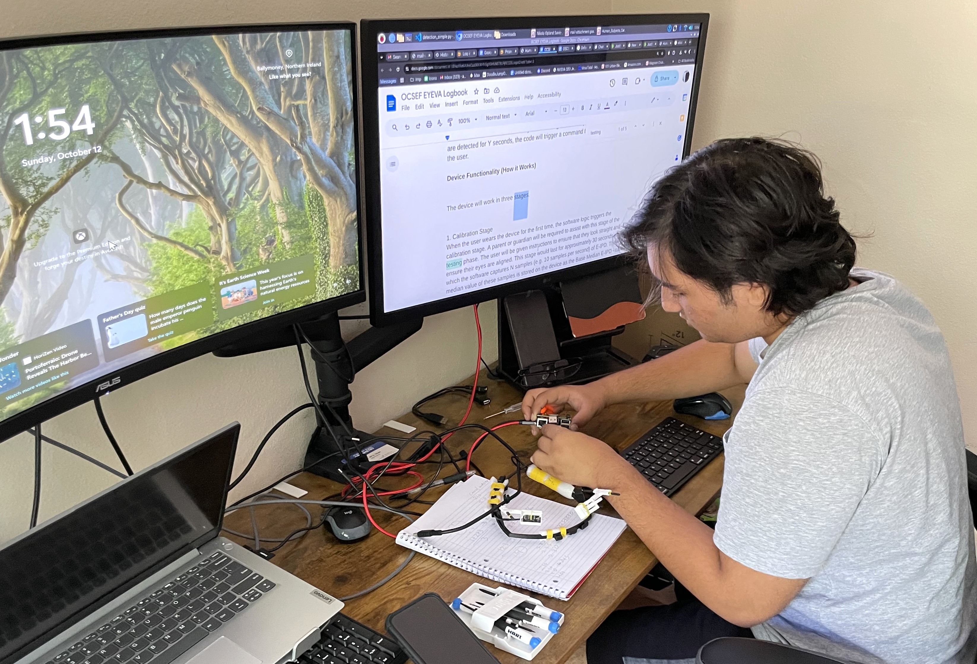 Real-Time Eye Drift Detection
